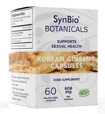 Korean Ginseng capsules 608MG