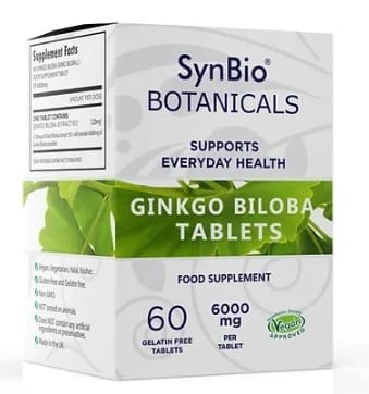 Ginkgo biloba tablets 6000MG